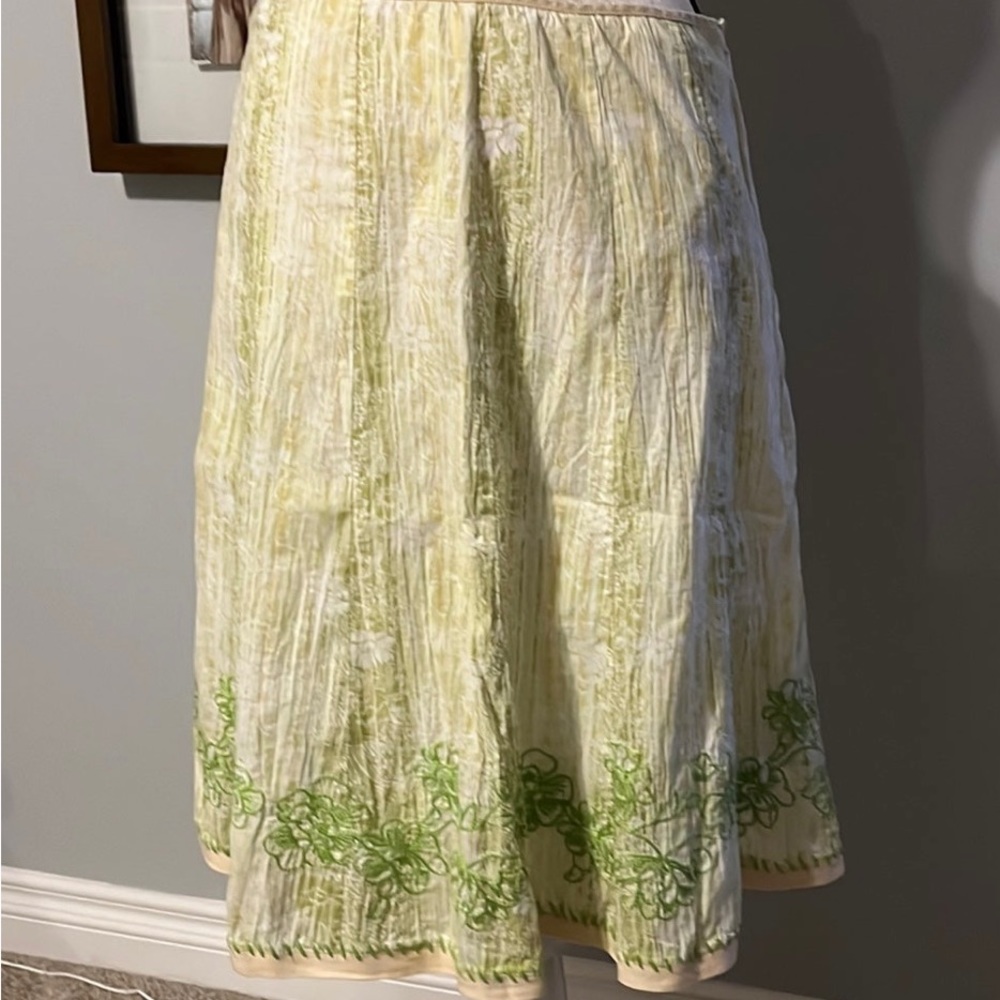 Lime Green Skirt Size 6